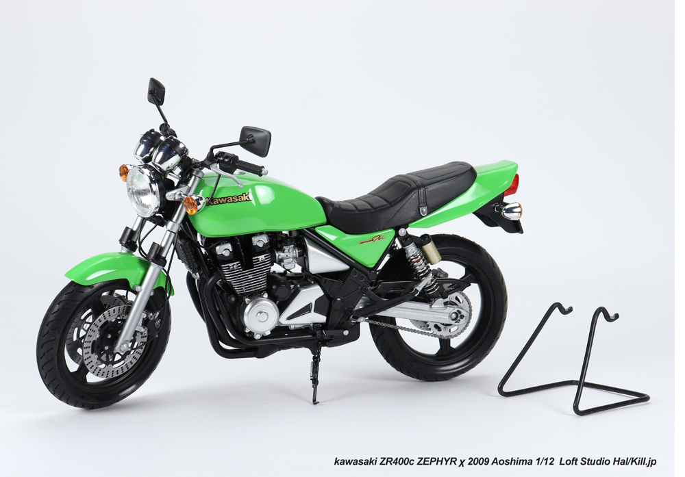 1/12 kawasaki ZR400c ZEPHYR kai 2009